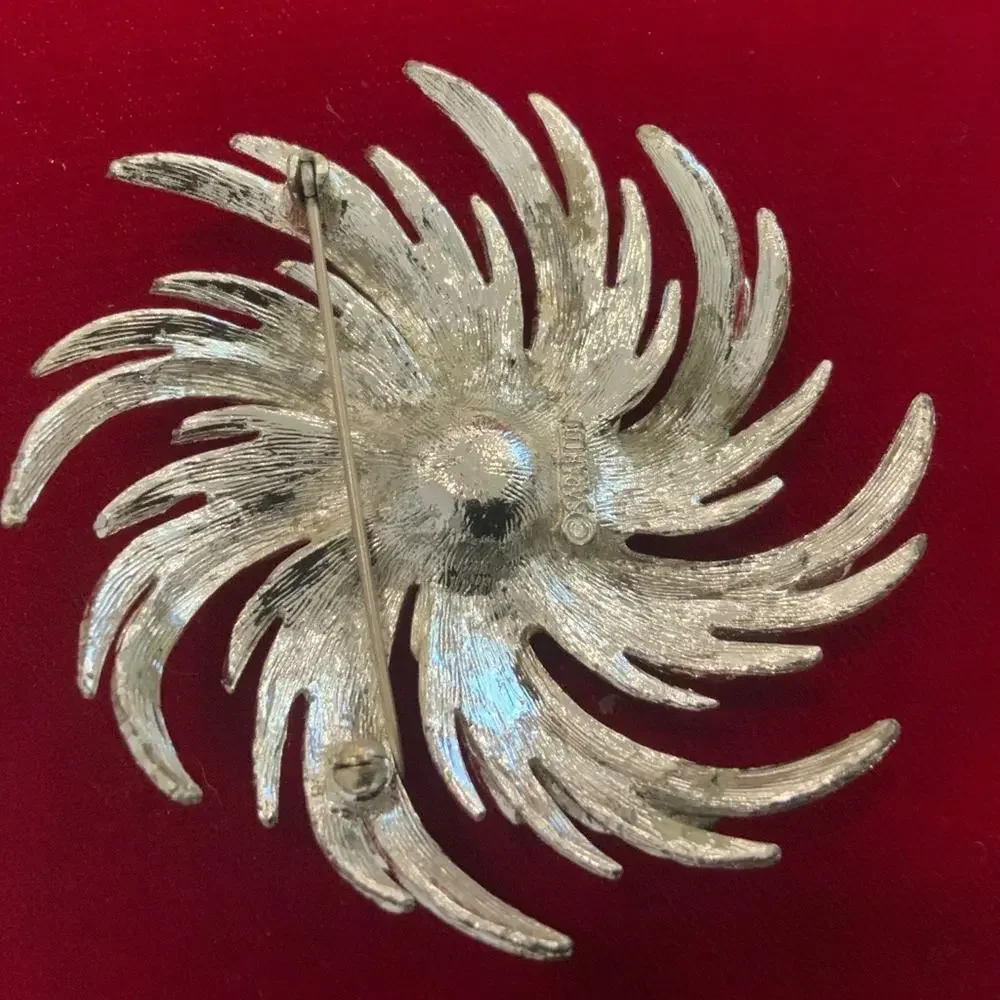 Sarah Coventry silver tone